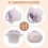 Newborn Dummies, 0-2 Months, Colours, Matte Texture, Extra Small Baglet 7