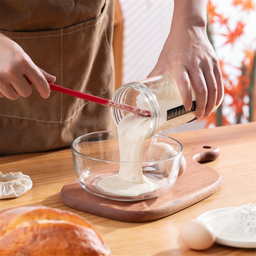 Sourdough Kit, Bread Glass Jars Airtight 730ml 2
