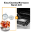 Microwave Bacon Cooker Quick Cooking Rack Grease Collector Kitchen Gadget 3