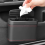 Car Trash Bin - Hanging Vehicle Garbage Dustbin, Square Pressing Type, Auto Storage Box, Plastic 3
