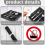 Silver Storage Bags Cloth Felt Flatware Organizer Anti Tarnish Protector 4pcs 7