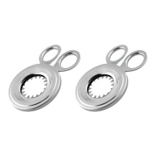 Stainless Steel Egg Cutter, Top Cutter for Boiled, Raw & All Sizes - Kitchen Gadget Tool