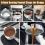 54mm Espresso Dosing Funnel Ring - Tool Coffeeware, Coffee Machine Accessories, Coffeeware B 4