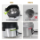 54mm Espresso Dosing Funnel Ring - Tool Coffeeware, Coffee Machine Accessories, Coffeeware B 3