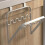 Trash Bag Holder Hangable Bracket for Garbage Pouch Metal Kitchen Doors Folding Waste Can 6