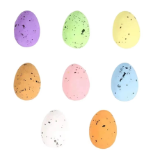 Faux Foam Easter Eggs Miniature Decorative 100X Artificial Bird Ornaments for