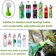 Bottle Cap Sprinkler Portable Plastic Plant Garden Watering Device DIY Irrigation