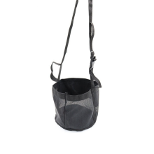 Adjustable Elastic Hay Feed Bag for Horses - Outdoor Neck Feeding in -24x25cm