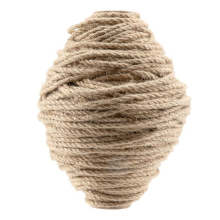 5mm Twine 328 Feet Braided Natural Jutes Rope for DIY Gardening, Crafting, Bundling Cat Scratching Post, Home Decor