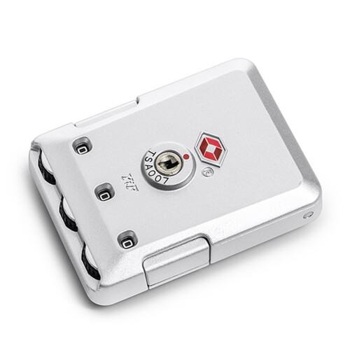 Luggage Lock Repair, Customs Replacement, Password Box Buckle Accessories Silver 1