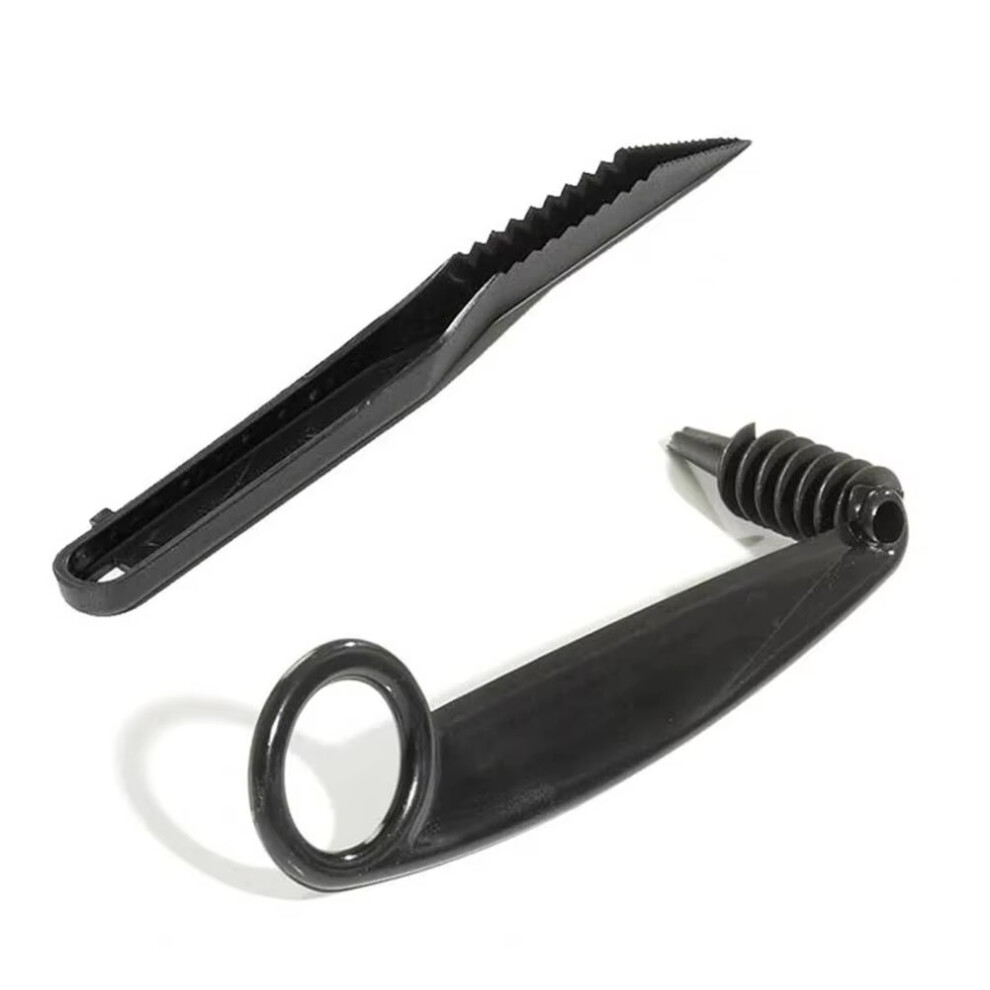 Saudism V-Shaped Knife Spiral Cutter Decorating Fruits Vegetables Serrated Pattern Slicer V & Tool