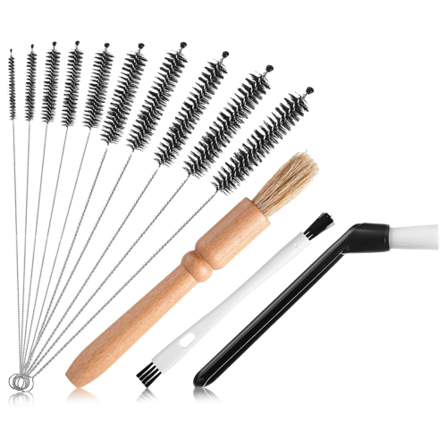 Coffee Grinder Brush Set, 13 PCS Espresso Machine Cleaning Brushes Kit for