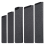 5 PCS Knife Guard Set, Universal Blade Covers, Protector Sleeve with Felt-Lined Abs Plastic Sheath 2