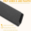 5 PCS Knife Guard Set, Universal Blade Covers, Protector Sleeve with Felt-Lined Abs Plastic Sheath 3