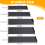 5 PCS Knife Guard Set, Universal Blade Covers, Protector Sleeve with Felt-Lined Abs Plastic Sheath 7