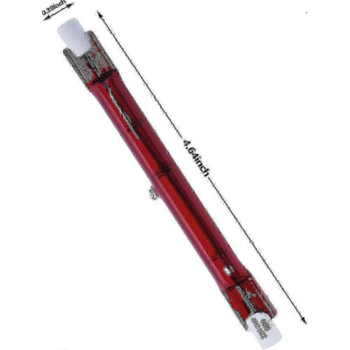 Halogen bulb 500W for patio heater with infrared technology 1