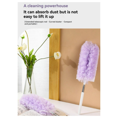 Duster Home Use for Sweeping Dust Electrostatic Disposable Non-Woven Fabric Retractable Cleaning Tool B 2