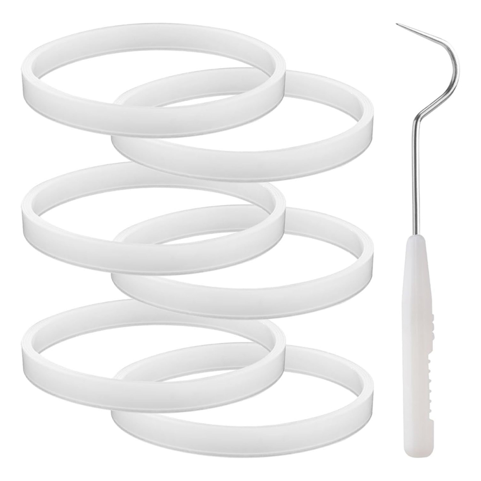 6pcs Sealing Ring Gaskets for Auto-IQ Pro Extracto BL456-30 BL480 BL681A BL682 BL640-image-OPC-PJSH7RT-NEW