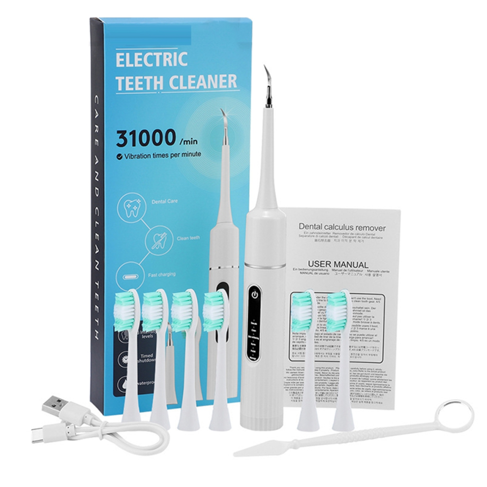 Electric Tooth Cleaner,Waterproof Dental Scaler with Vibrating Technology for Tartar,Plaque Removal and Teeth Cleaning-image-OPC-PJSH7SZ-NEW