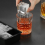 Ice Cake Tray Silicone Mold Large Square Maker 8 Grid for Whiskey Cocktail 8