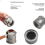 53MM Adjustable Coffee Distributor Anti-Slip Powder Distributor, Needle Black 6
