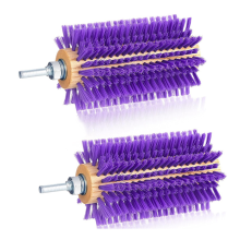 2 Pcs Livestock Mini Drill Scratch Brush Grooming Kit Suitable for Cattle, Cows, Horses, Sheep and Pigs