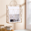 File Organizer Wall Mount Decorative Vertical Wire Shelf Display Holder Stylish Space Saving Storage B 5