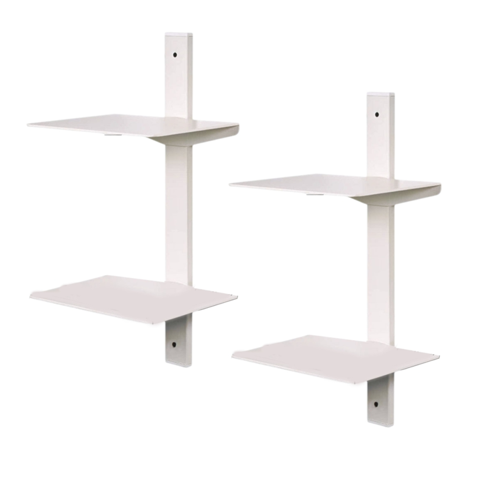 Invisibility Floating Book Shelves For Wall, Loads 60Lbs, Vertical Spine Tower Bookshelves 2 Pack 4851537565946