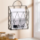 File Organizer Wall Mount Decorative Vertical Wire Shelf Display Holder Stylish Space Saving Storage B 6