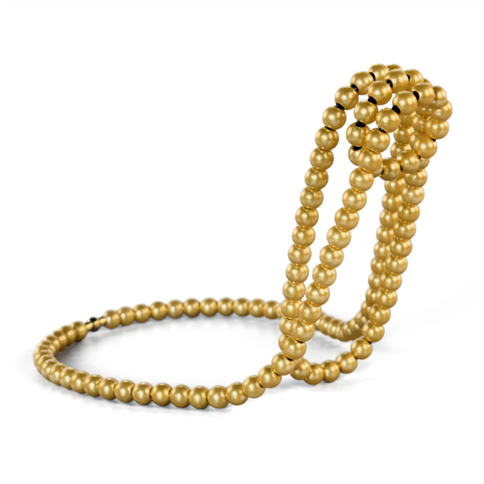 New Pearl Necklace Wine Rack Hang Suspension Bottle Holder Home Decor Desktop Decoration Luxury Magic Artware Gold-image-OPC-PJSH9SB-NEW