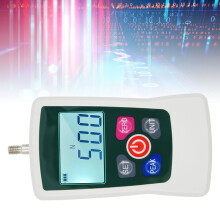 Digitales Kraftmessgerät Zug Druck Meter 500N Tragbar Handgerät mit Einheitenumschaltung Hintergrundbeleuchtetes Display Automatische Absch