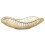 Iron Fruit Basket Container Bowl Home Drain Display Table Bread Snacks Tray Storage High Gold 1