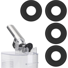 4pcs Silicone Replacement Stoppers for SLUSHi FS301/FS301C Drink Maker, Leak-Proof Spout Plugs