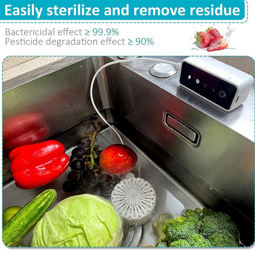 Fruit and Vegetable Washing Machine, Portable Cleaner Device, for Vegetables, Rice, Meat,Tableware 2