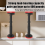 1PCS Adjustable Bed Frame Anti-Shake Tool, Headboard Stoppers,Load Bearing Adjustment Support Rod, Easy to Install 4