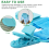 2 Pack Bed Sheet Detangler Reduces Laundry Tangles Keep Sheets/Duvet Covers/Blankets From Tangling, Twisting 6
