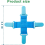 2 Pack Bed Sheet Detangler Reduces Laundry Tangles Keep Sheets/Duvet Covers/Blankets From Tangling, Twisting 3