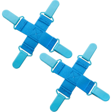 2 Pack Bed Sheet Detangler Reduces Laundry Tangles Keep Sheets/Duvet Covers/Blankets From Tangling, Twisting