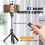 Selfie Stick Wireless Tripod Stand with Light Bluetooth Remote Extendable for Mobile Live Streaming 8