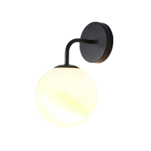 Black Wall Lamp Modern Minimalist Bedroom Staircase Hallway Balcony Light Sconce for Living Room
