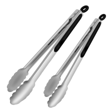 Grill Tongs, Bbq Tongs - 12inch and 16 Inch Extra Long Kitchen Tong, HeatResistant 600 Degrees Stainless Steel