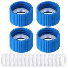 Water Filter Coupling Kit,for 28mm External Threaded Filters and Standard Plastic Bottles for Hiking Camping