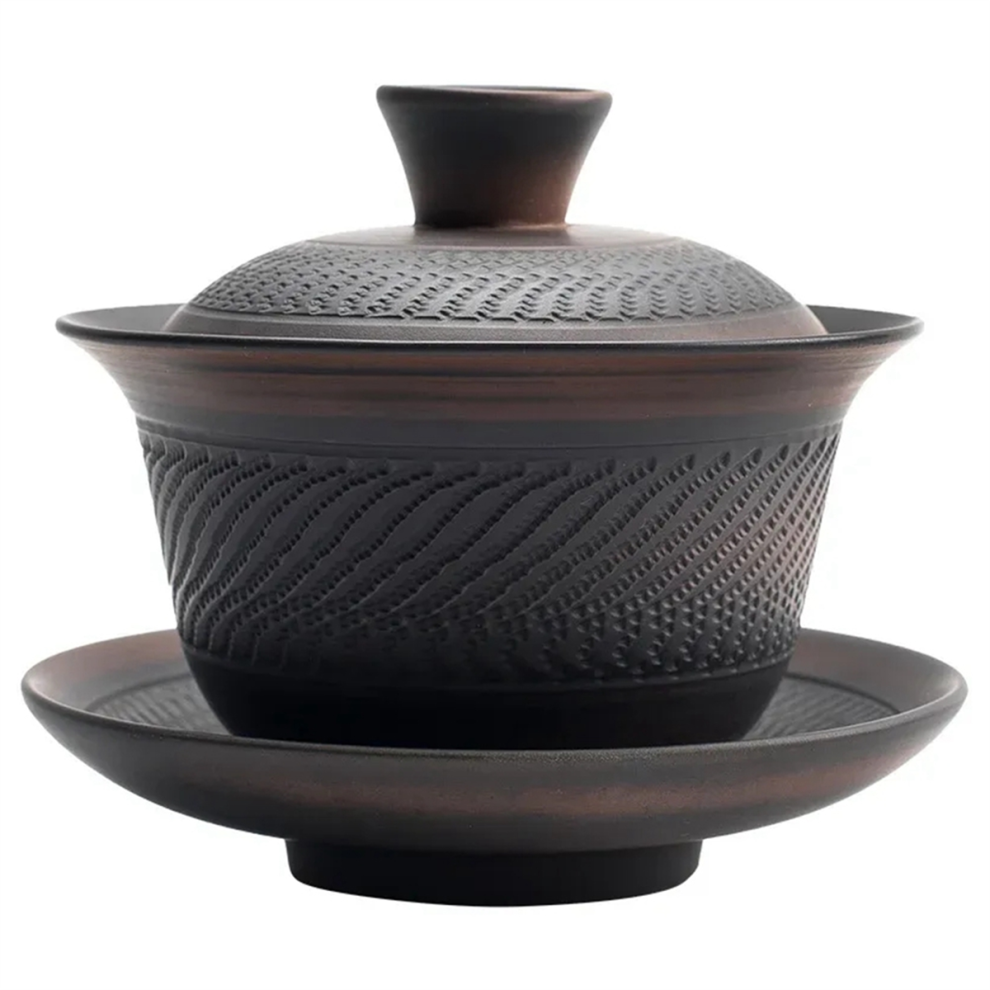 Chinese Tea Cup Set with Infuser Lid,Handmade Portable Clay TeaCup,Ceramic Teacup,Coffee Mug Juice Cup,As Holiday Gifts-image-OPC-PJSHGQP-NEW