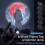 Halloween USB Projector Light Skull NightLight Ghost LED Lamp 360 Rotating Switchable Pattern Atmosphere Mood B 5