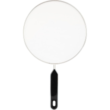 Splatter Screen for Frying Pan, Grease Guard, Fine Strainer, Black, 13 Inch