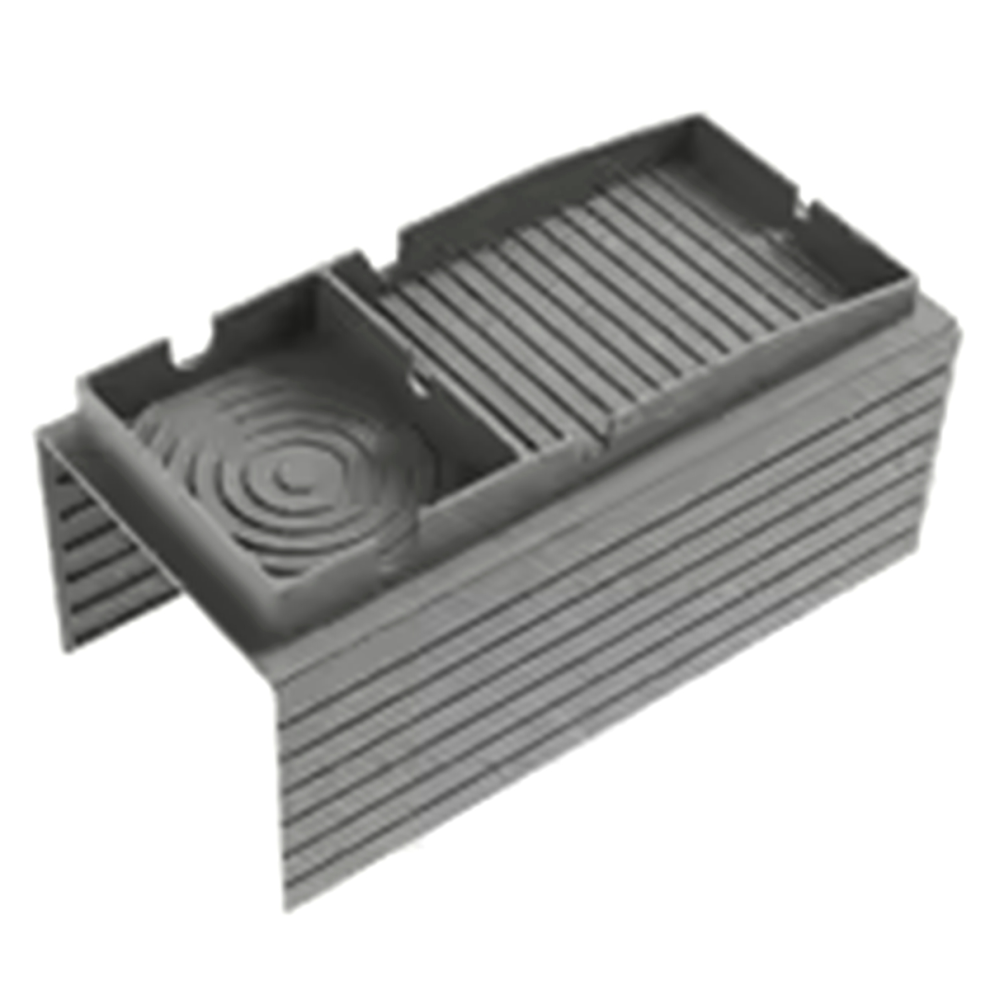 Saudism Couch Cup Holder, Silica Gel Armrest Tray, Portable Drink And Snack Light/Grey