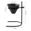 Adjustable Height Ceramic Coffee Filter Cup Hand Brew Set Portable Household Brewing Kit Drip 4