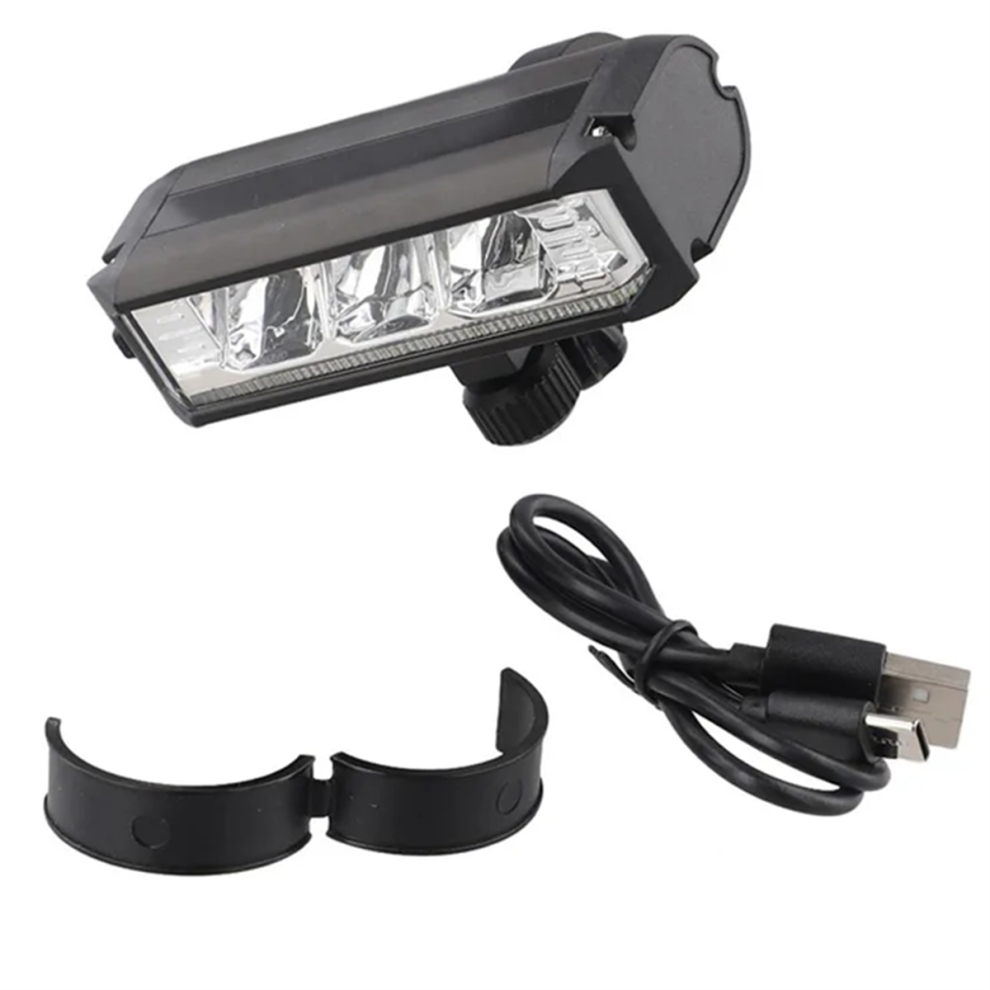 Photos - Climbing Gear Bicycle Headlight USB Rechargeable Light High-Power Flashlight Super Bright and Long-Lasting for Cycling
