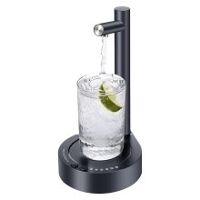 Desktop Water Dispenser Portable Small Electric Pump for 5 Gallon Jug Home, Office, Camping, Outdoor
