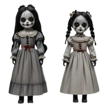 Halloween Ghost Doll Ground Decoration Scary Plug-in Large Swing Voice Control Horror Prop
